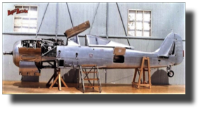 Focke Wulf Fw190 A. Scratch built in metal by Rojas Bazán. 1:15 scale.